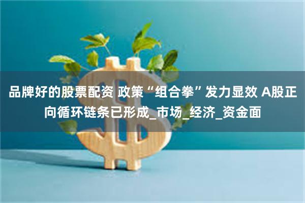 品牌好的股票配资 政策“组合拳”发力显效 A股正向循环链条已形成_市场_经济_资金面